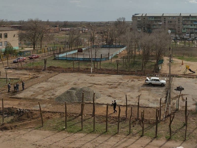 Под Астраханью началось строительство спортплощадки «Краб» - «Экономика»
