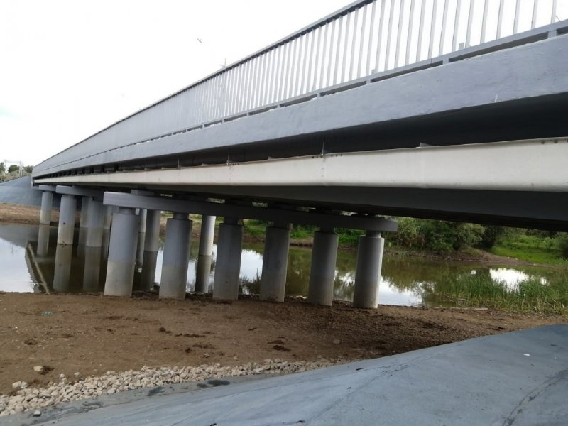 В Камызякском районе досрочно завершили ремонт моста через ерик Днищево - «Экономика»